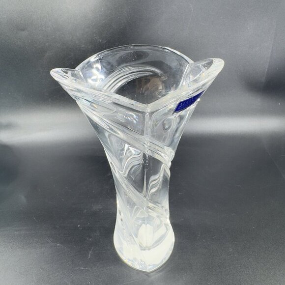 Waterford Crystal Marquis Trillium Clear Vase Vessel Clear Glass New With Label - Picture 10 of 12